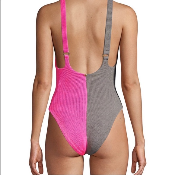 PilyQ one piece color block swimwear SOOO CUTE!! - Picture 6 of 6